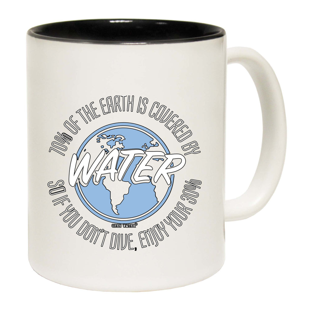 Ow 70% Of Earth Covered By - Funny Coffee Mug