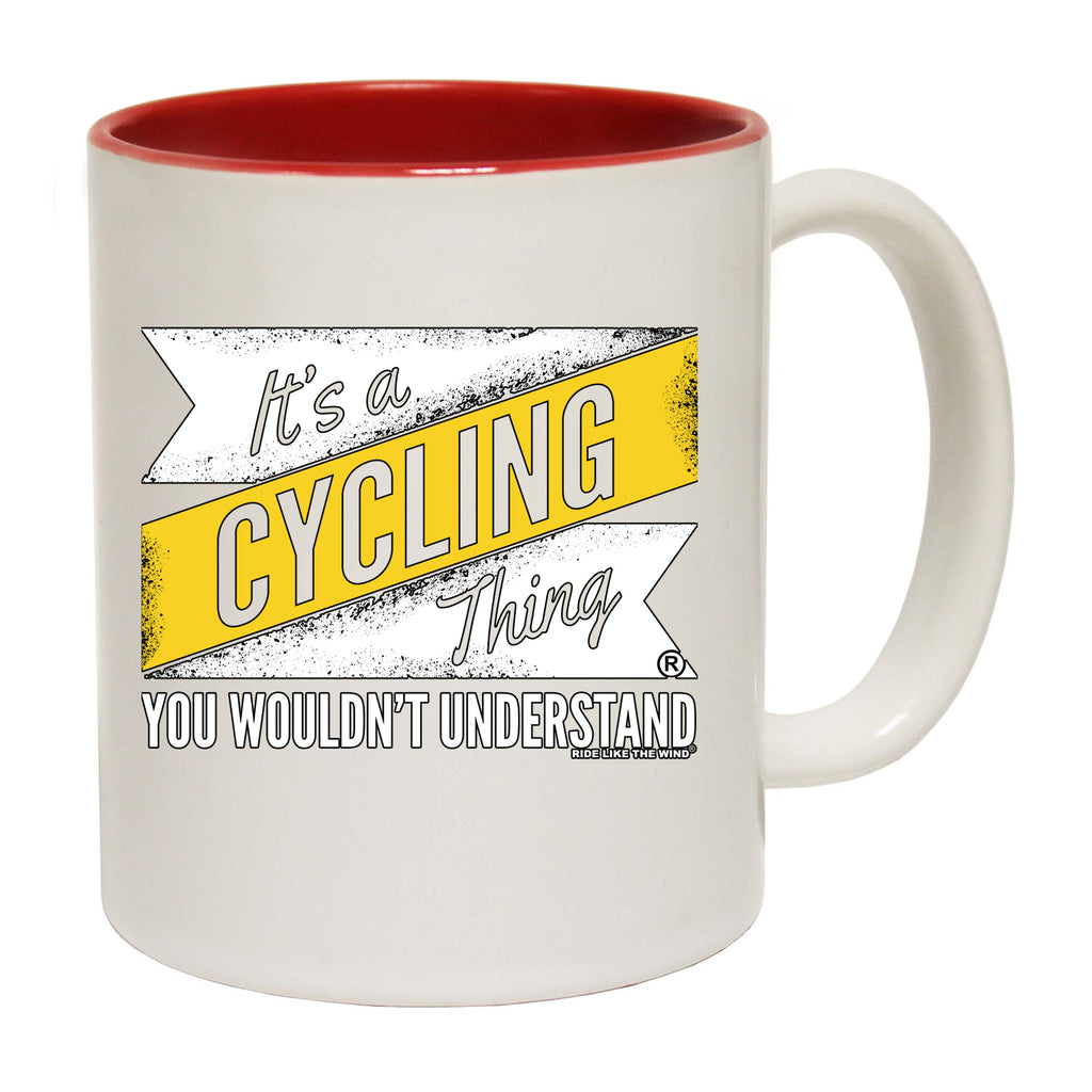 Rltw Its A Cycling Thing - Funny Coffee Mug