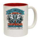 Fishing Beer Just Another Beer Drinker With A Fishing Problem - Funny Coffee Mug