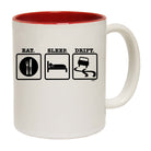 Eat Sleep Drift - Funny Coffee Mug Cup