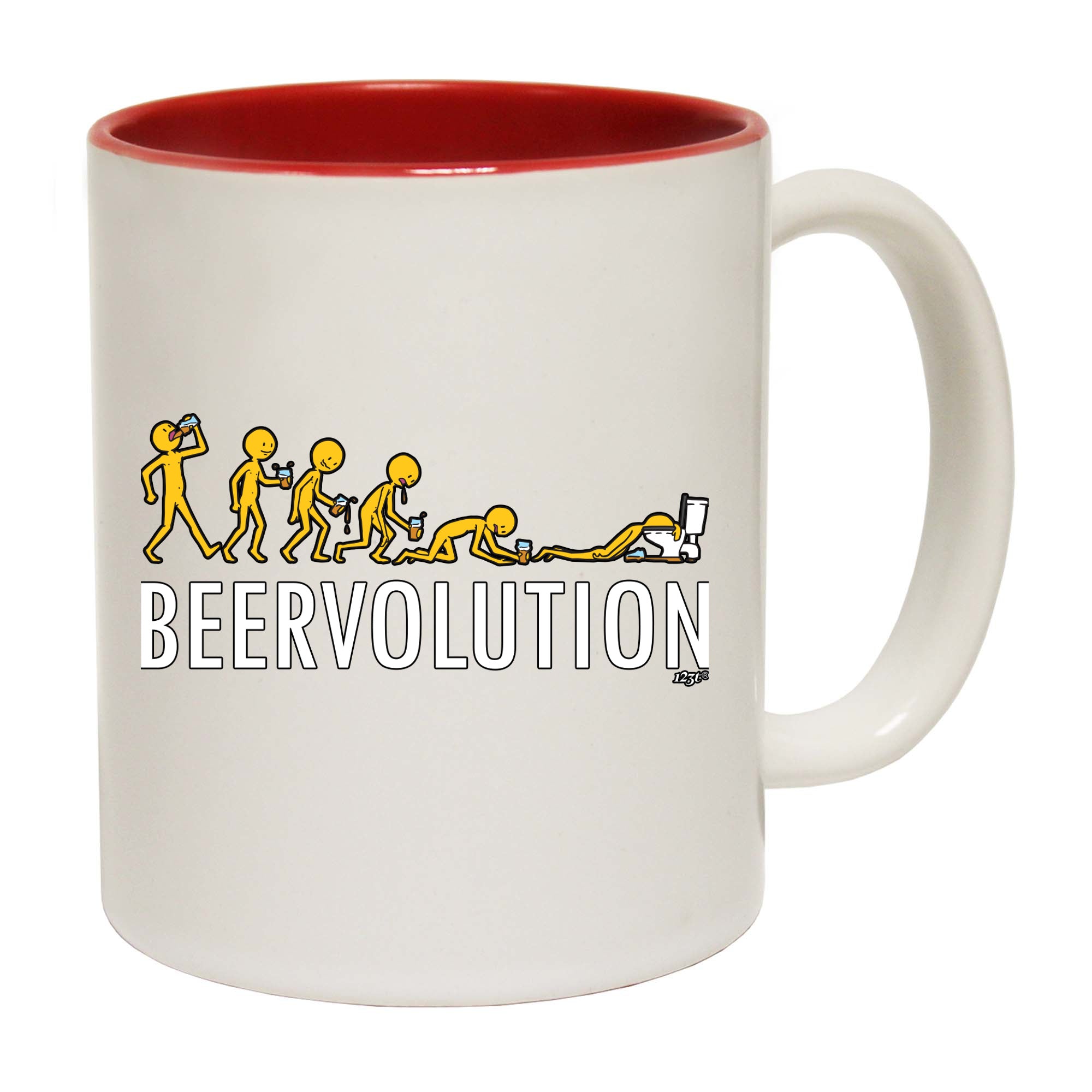 Beervolution Beer Evolution - Funny Coffee Mug Cup