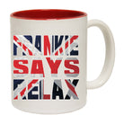 Frankie Union Jack - Funny Coffee Mug Cup