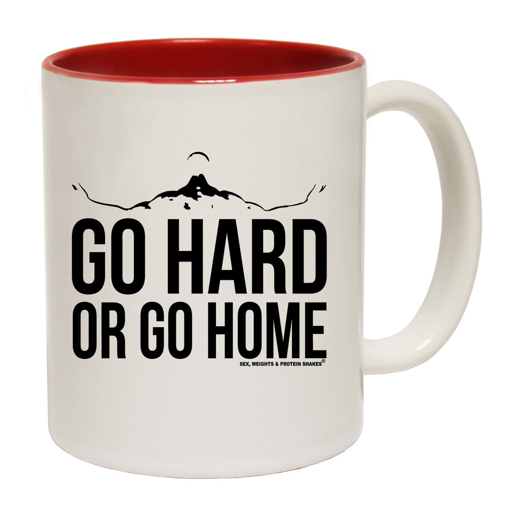 Gym Go Hard Or Go Home - Funny Coffee Mug