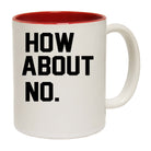 How About No - Funny Coffee Mug