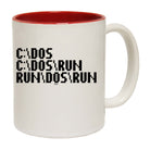 C Dos Run Computer - Funny Coffee Mug Cup