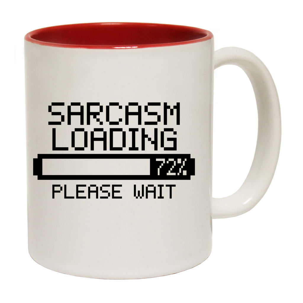 Sarcasm Loading Please Wait - Funny Coffee Mug