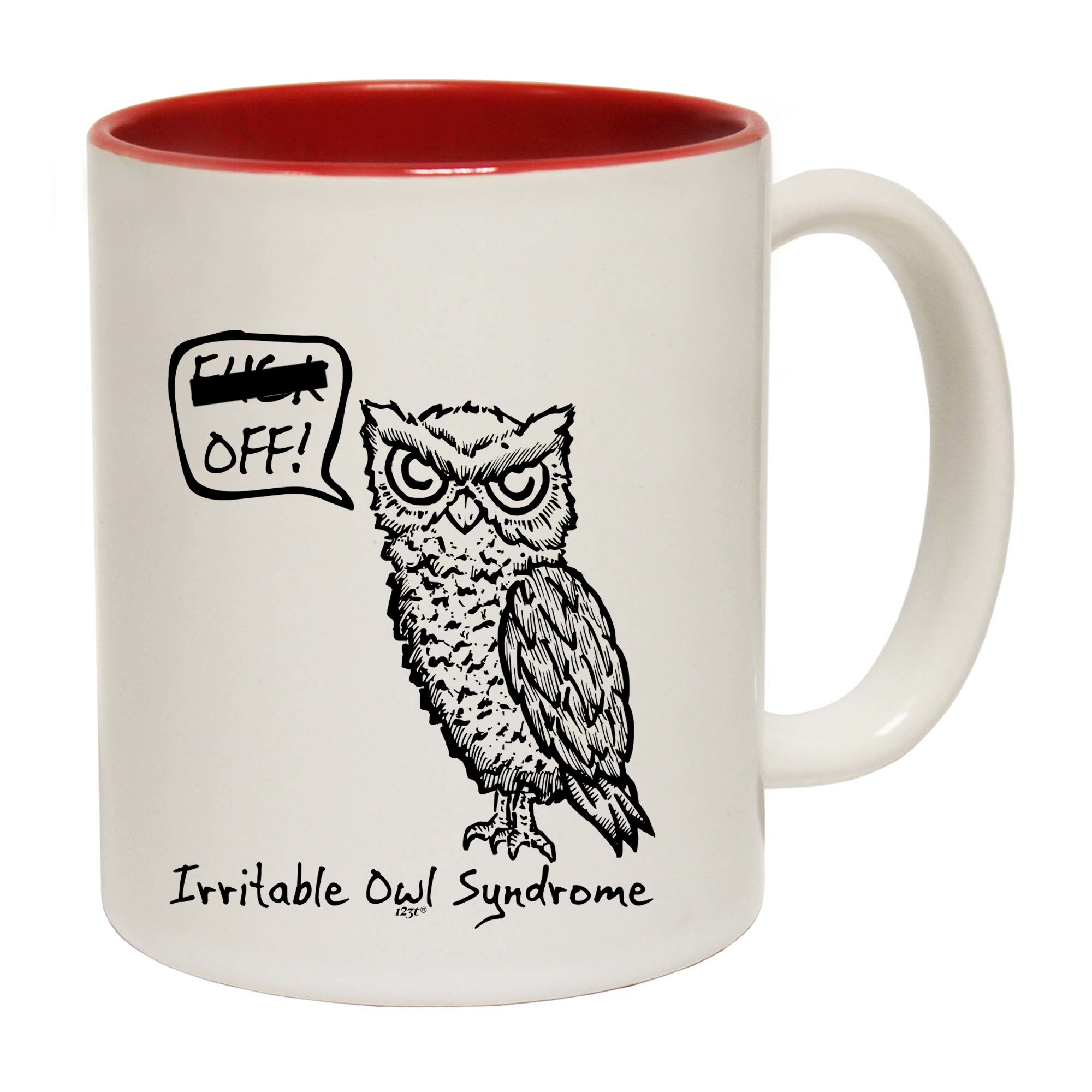 Irritable Owl Syndrome - Funny Coffee Mug Cup