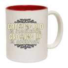 Growing Old Is Inevitable - Funny Coffee Mug Cup