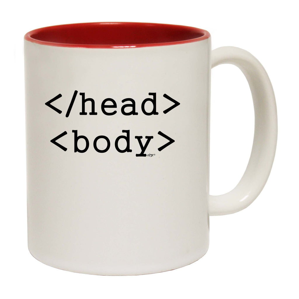 Head Body Code - Funny Coffee Mug Cup