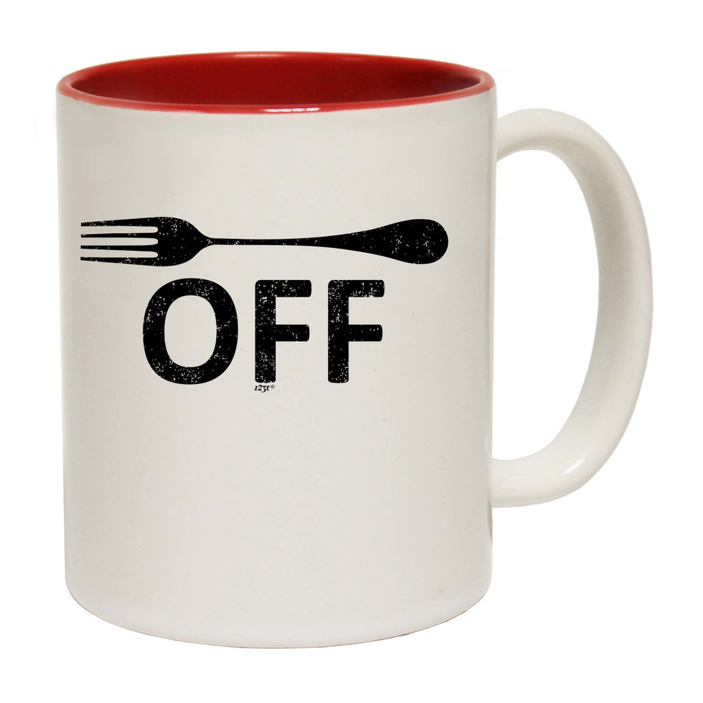 Fork Off - Funny Coffee Mug Cup