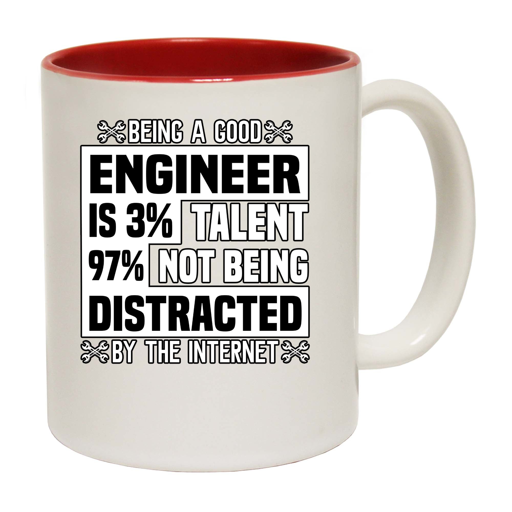Being A Good Enginjeer Is 3 Talent 97 - Funny Coffee Mug