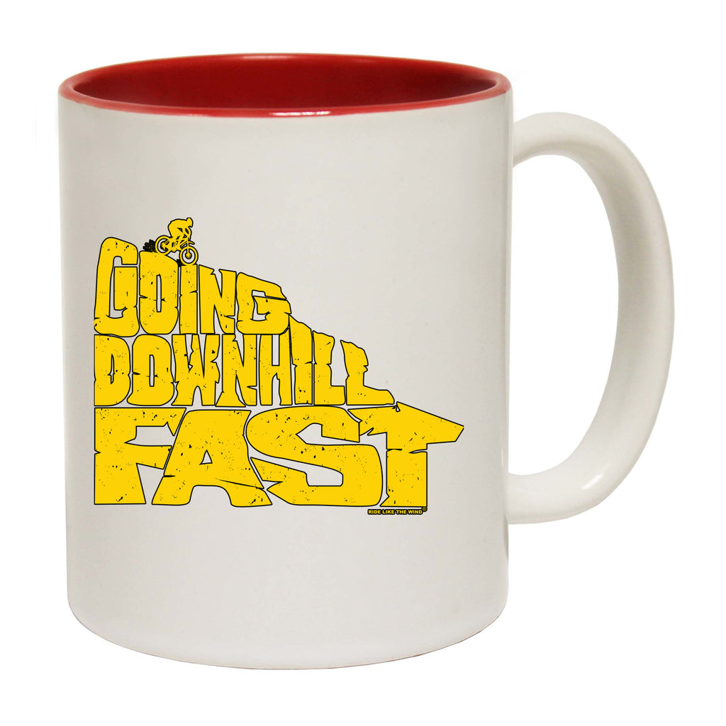 Rltw Going Downhill Fast - Funny Coffee Mug
