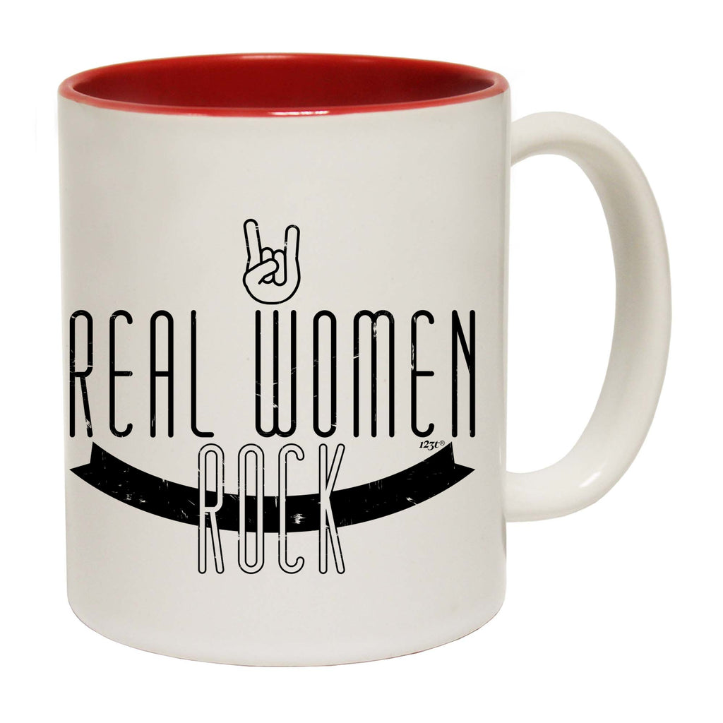 Real Women Rock - Funny Coffee Mug