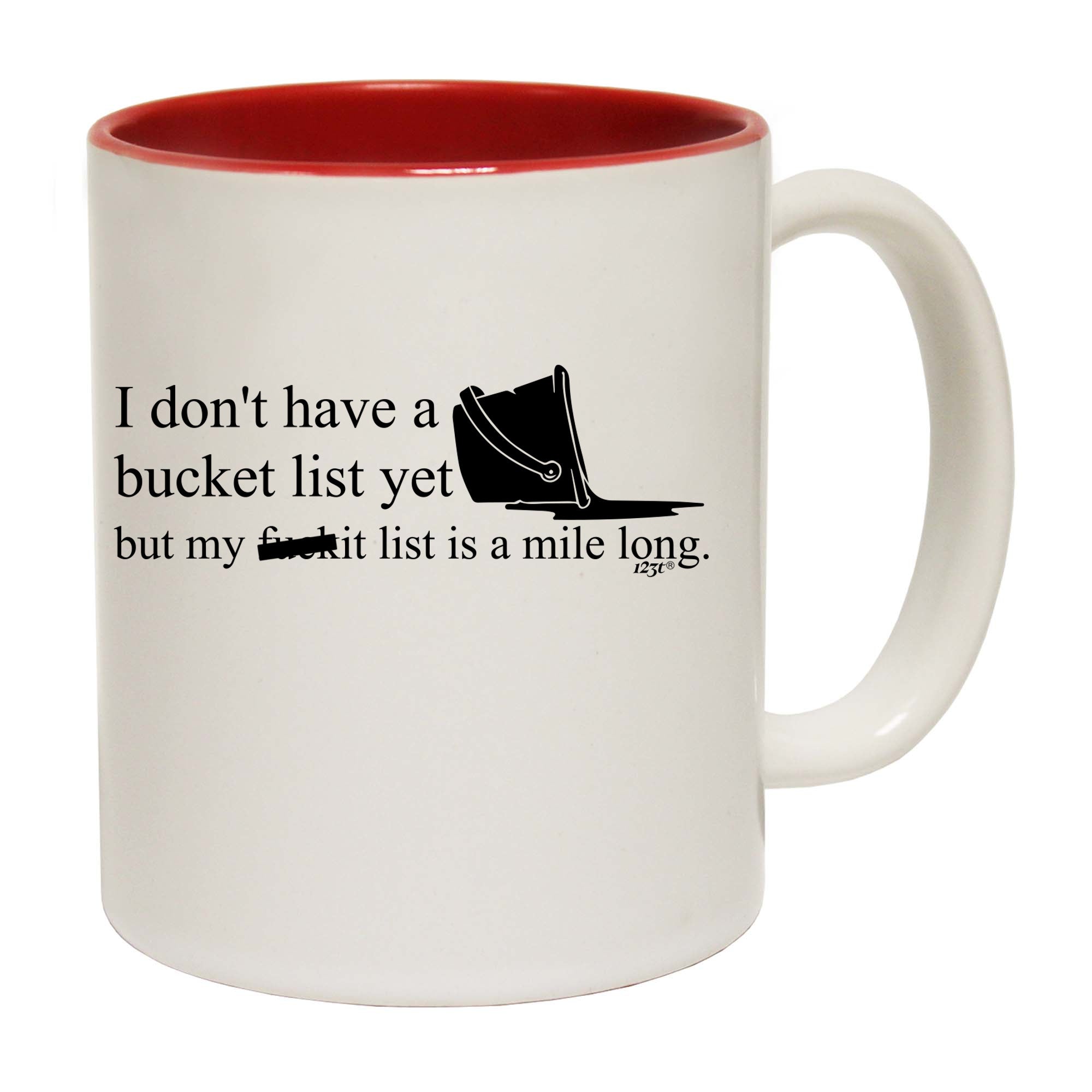 Dont Have A Bucket List But My F  Kit List - Funny Coffee Mug Cup