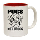 Pugs Not Drugs - Funny Coffee Mug