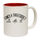Decathlon Fancy A Threesome - Funny Coffee Mug Cup