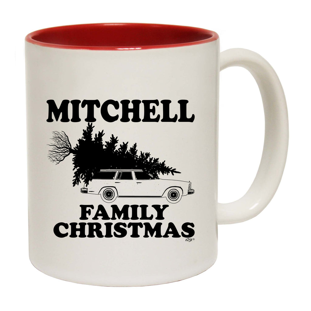 Family Christmas Mitchell - Funny Coffee Mug
