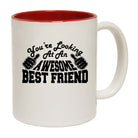 Youre Looking At An Awesome Best Friend - Funny Coffee Mug