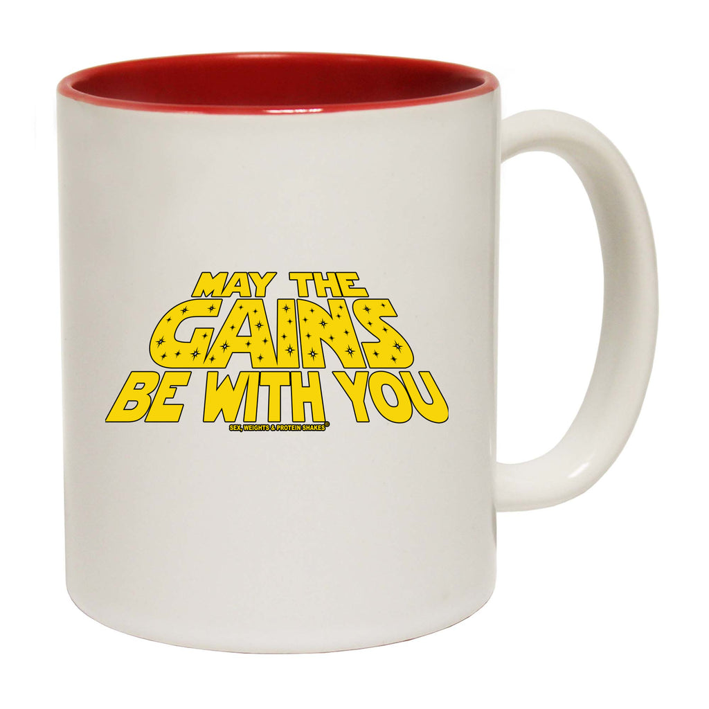 Swps May The Gains Be With You - Funny Coffee Mug