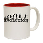 Evolution Rope Walker - Funny Coffee Mug Cup