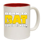 Born To Bat Cricket - Funny Coffee Mug Cup