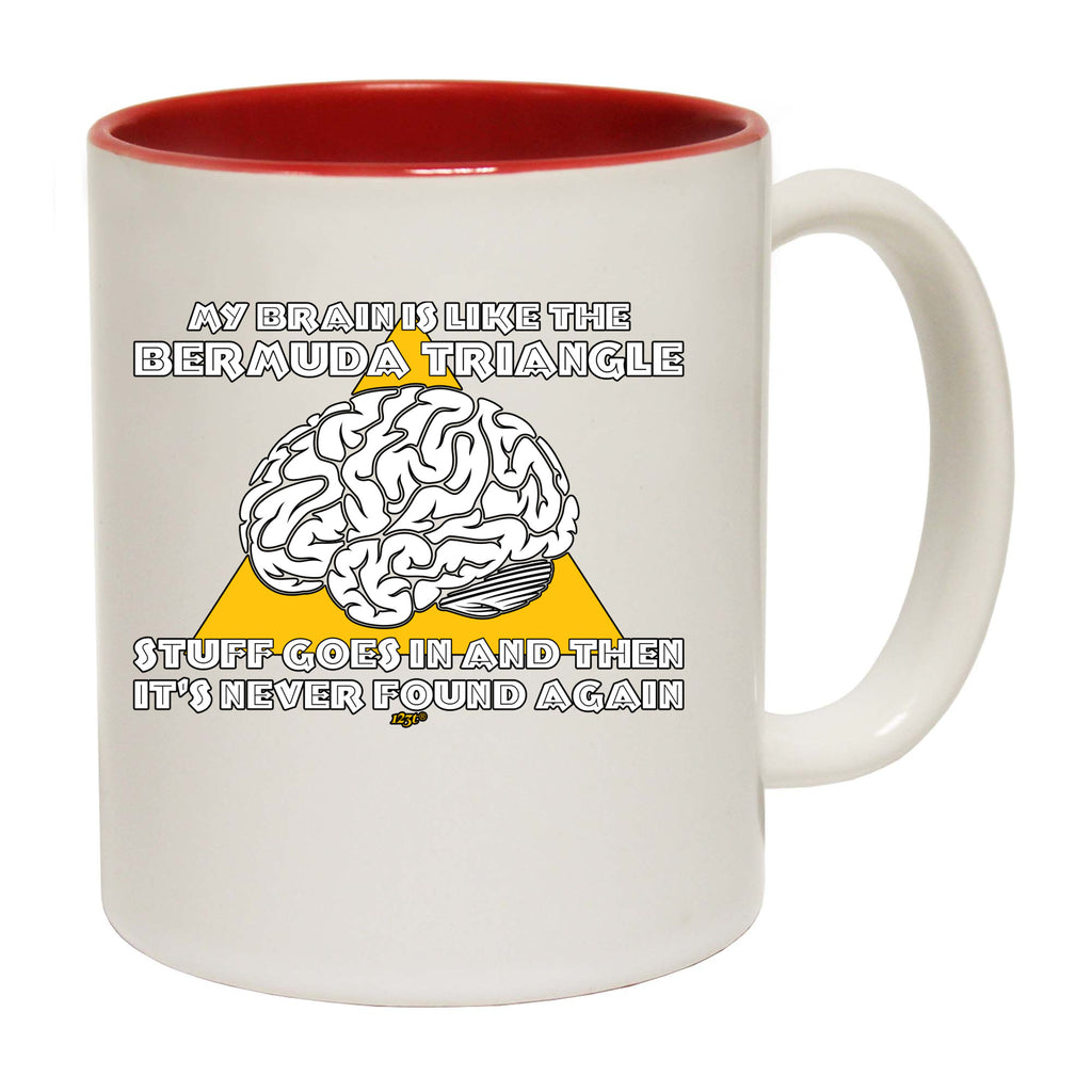 My Brain Is Like The Bermuda Triangle - Funny Coffee Mug