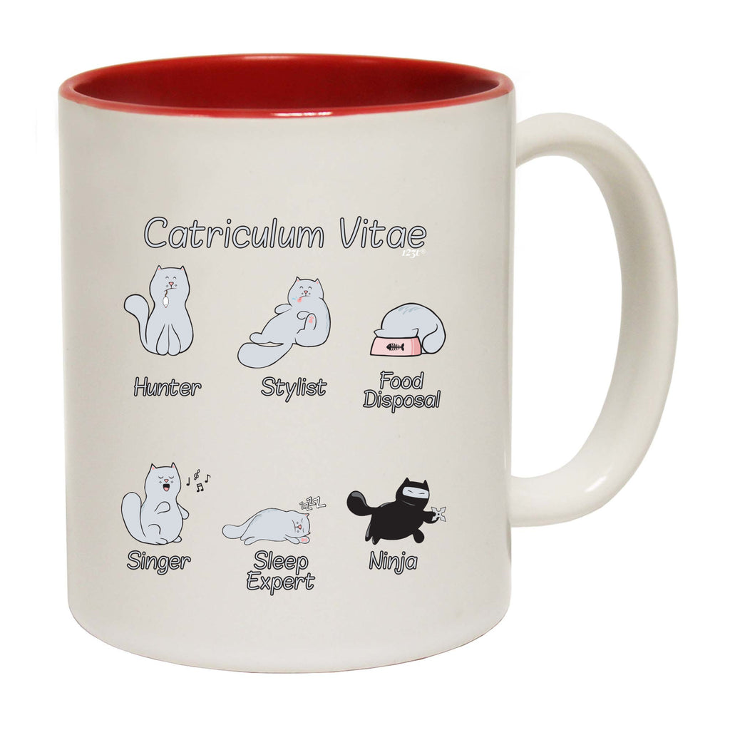 Catriculum Vitae Cat - Funny Coffee Mug Cup