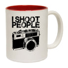 I Shoot People Black - Funny Coffee Mug