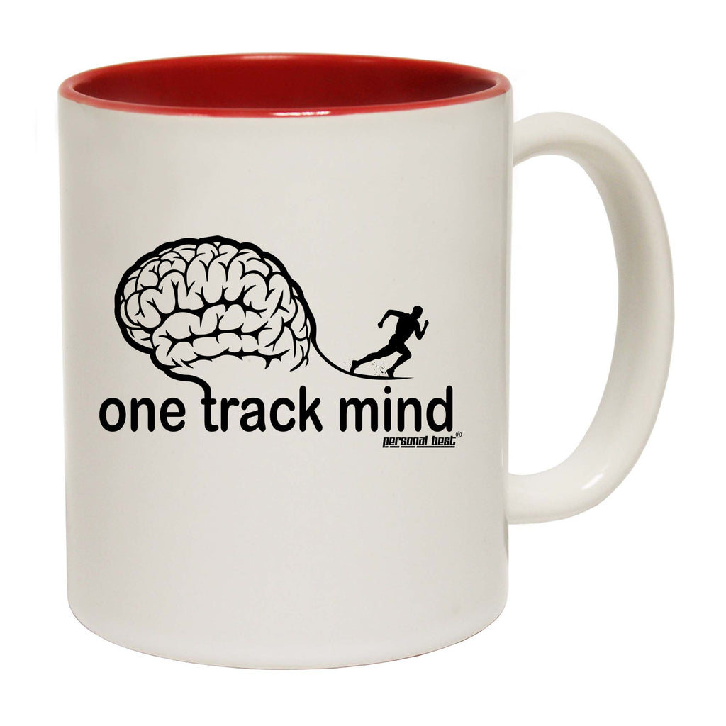 Pb One Track Mind - Funny Coffee Mug
