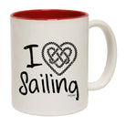 Ob I Love Sailing - Funny Coffee Mug