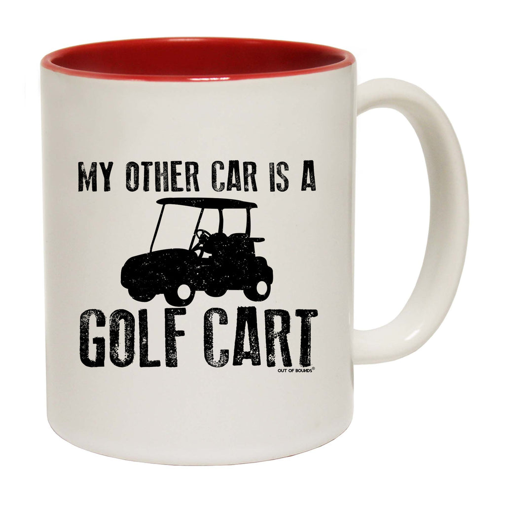 Oob My Other Car Is A Golf Cart - Funny Coffee Mug