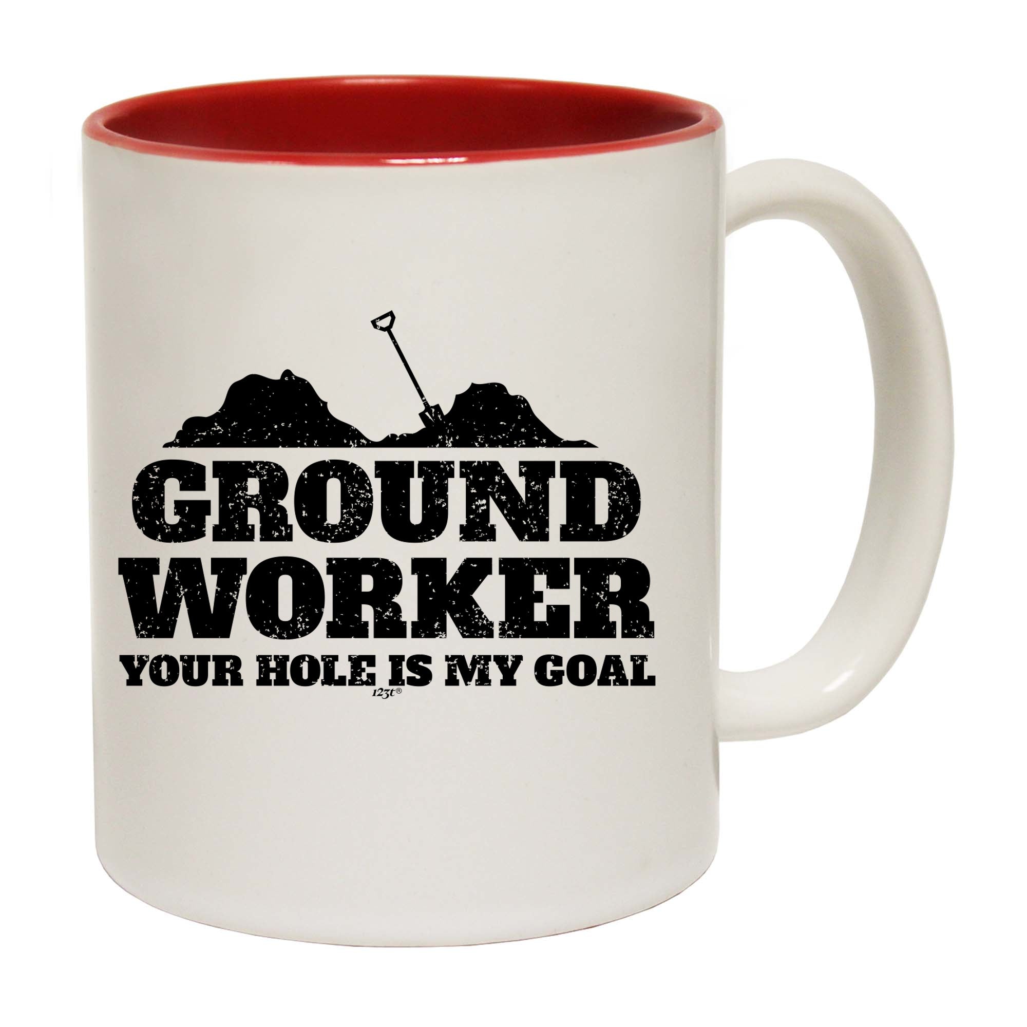 Ground Worker Tradie - Funny Coffee Mug Cup