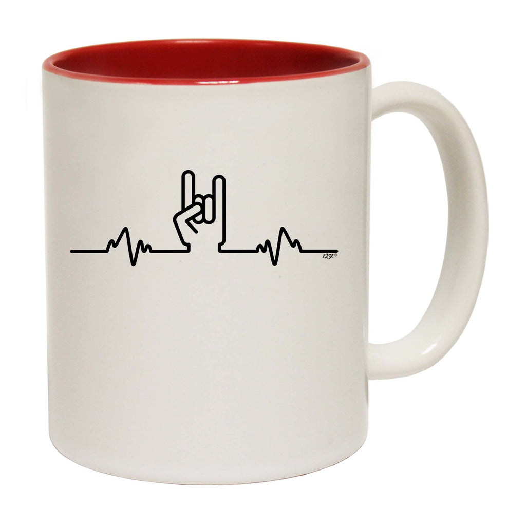 Rock Pulse Music - Funny Coffee Mug