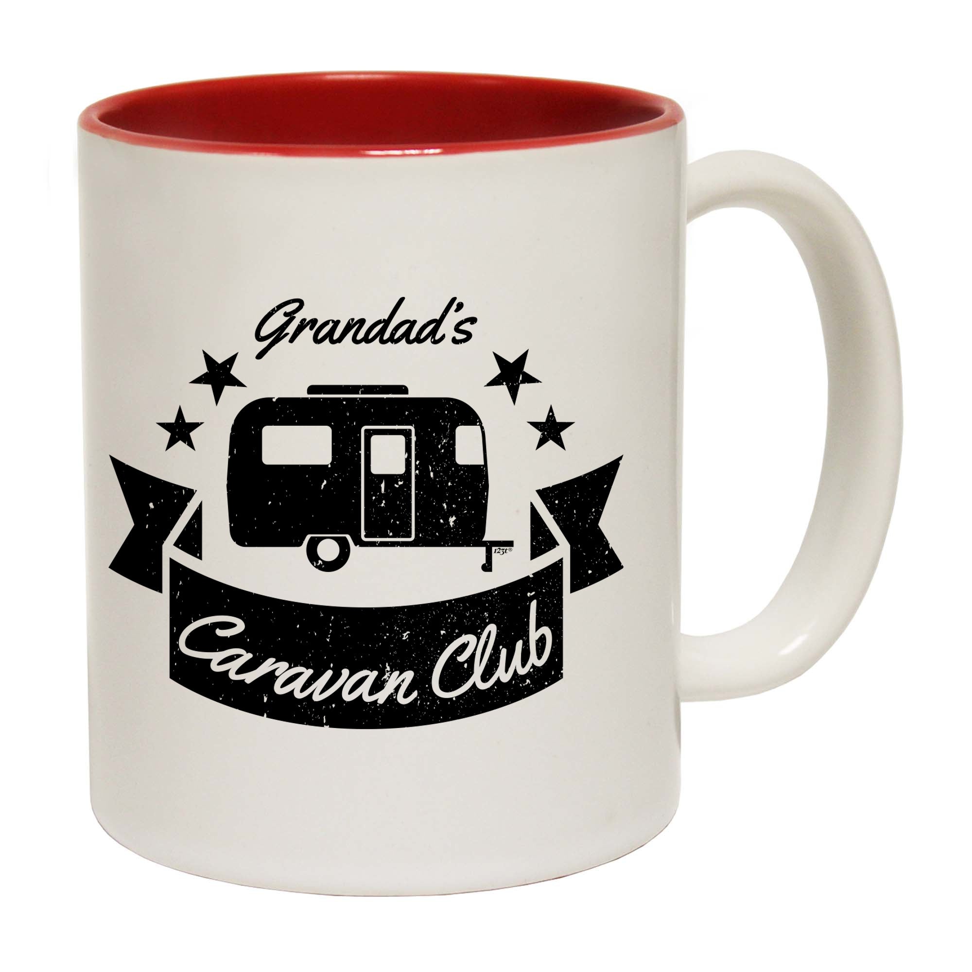 Grandads Caravan Club - Funny Coffee Mug Cup