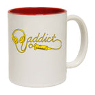 Dj Addict Headphone Head Phones Music - Funny Coffee Mug Cup