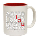 Alphabet Love You - Funny Coffee Mug Cup
