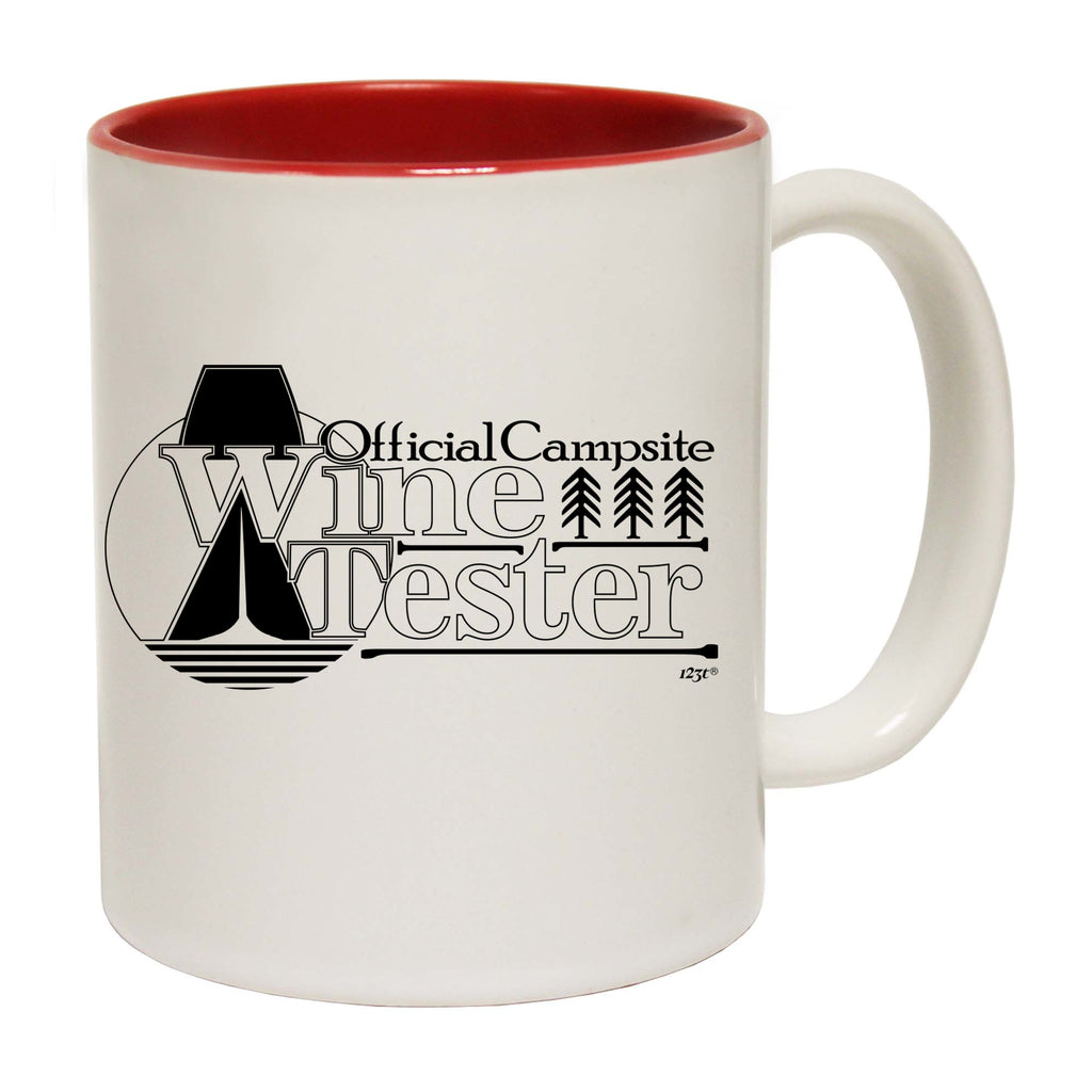 Official Campsite Wine Tester - Funny Coffee Mug