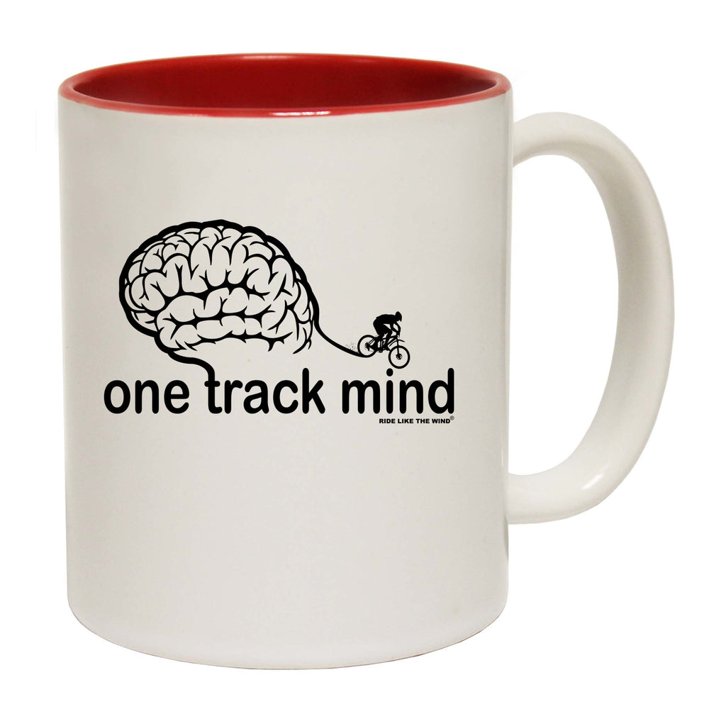 Rltw One Track Mind Bike - Funny Coffee Mug