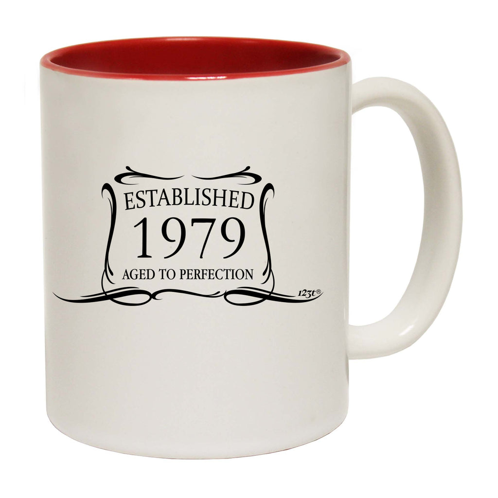 Established 1979 Aged To Perfection Birthday - Funny Coffee Mug Cup
