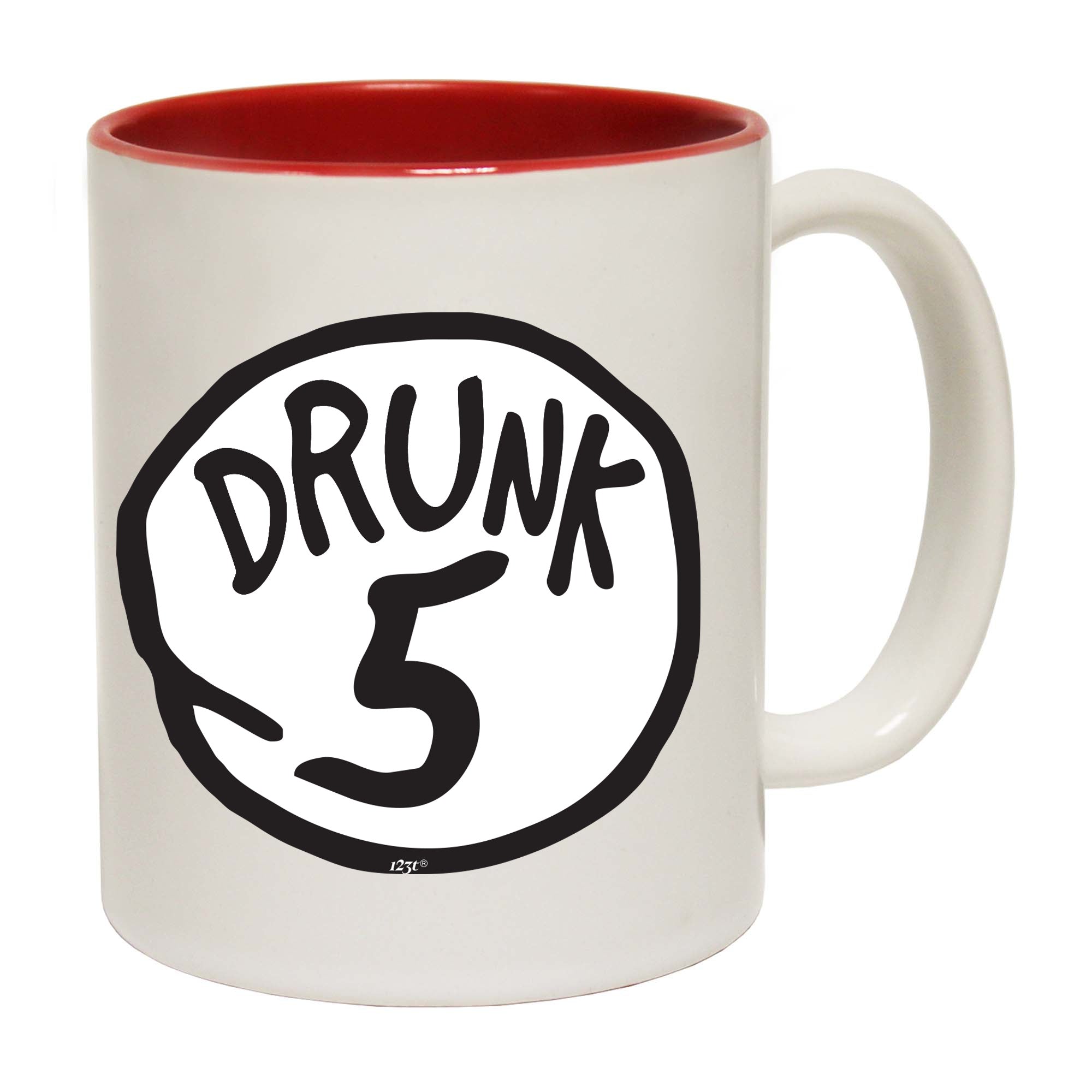 Drunk 5 - Funny Coffee Mug Cup