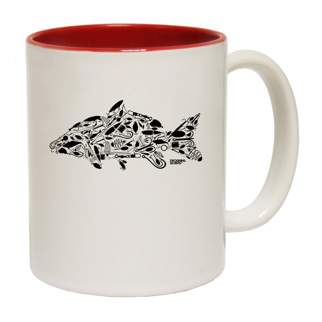 Dw Fishing Hook Carp - Funny Coffee Mug