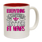 Everything Tastes Better At Nanas - Funny Coffee Mug