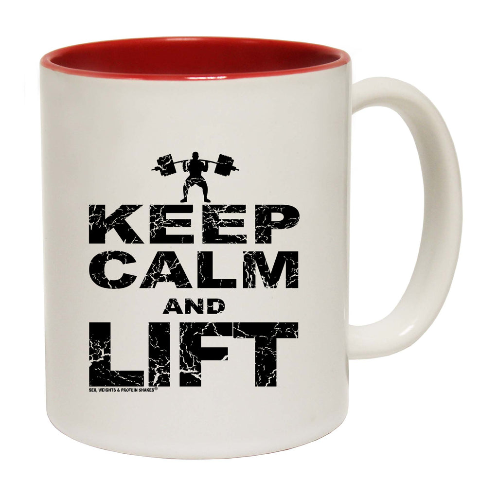 Swps Keep Calm Lift - Funny Coffee Mug