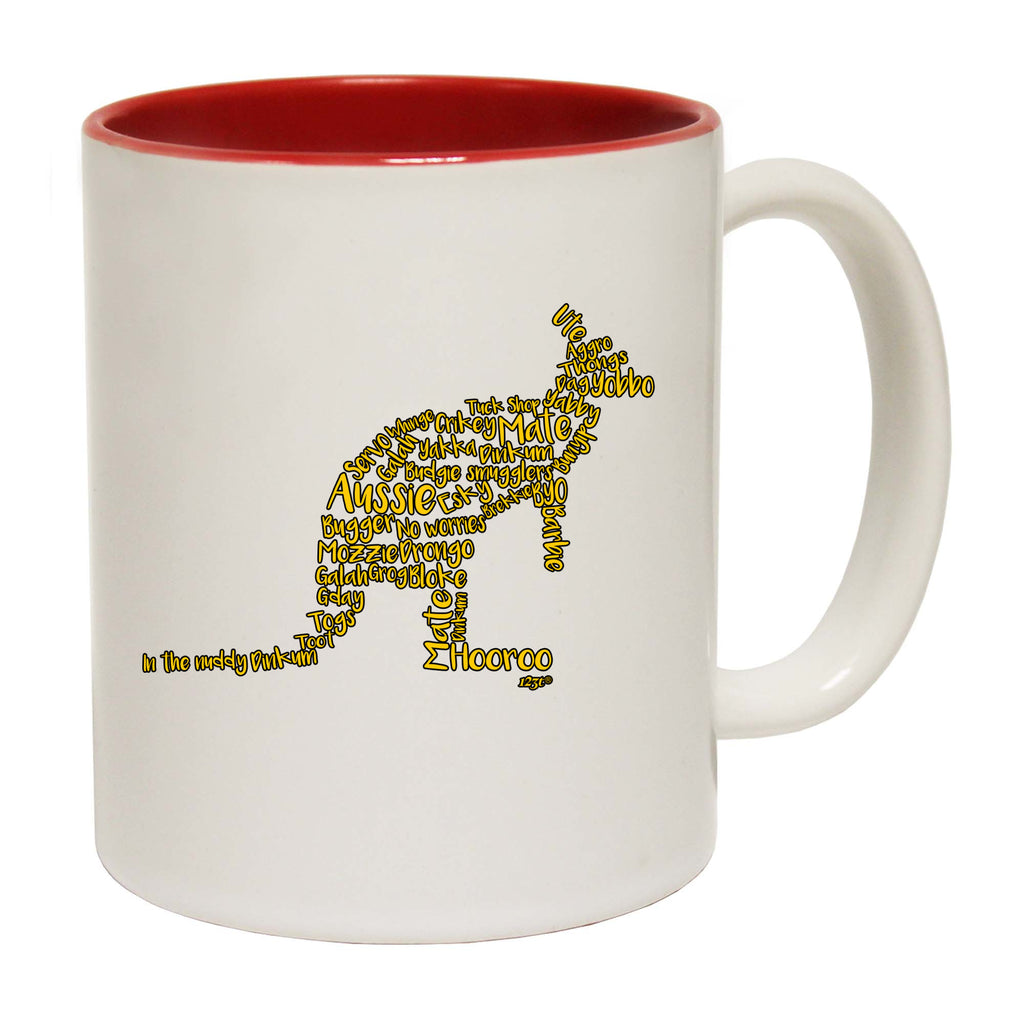 Kangaroo Slang - Funny Coffee Mug