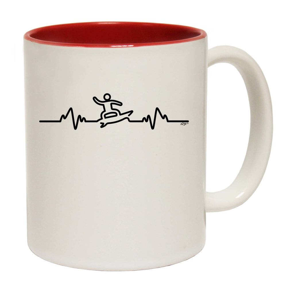 Surf Pulse - Funny Coffee Mug