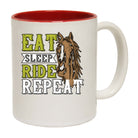 Eat Sleep Ride Repeat - Funny Coffee Mug