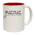 Picnic Problem In Chair - Funny Coffee Mug
