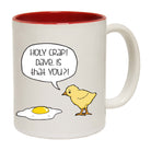 Holy Crap Dave Chicken Egg - Funny Coffee Mug Cup