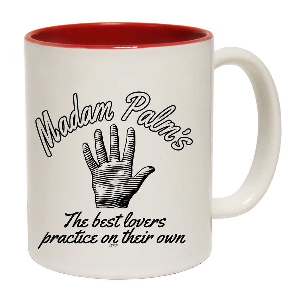 Madam Palms The Best Lovers Practice - Funny Coffee Mug
