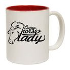 Crazy Horse Lady Pony - Funny Coffee Mug Cup